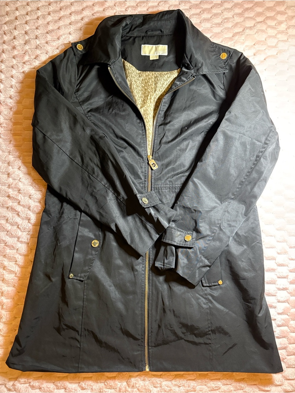 Michael Kors Black Lightweight Full Zip Jacket 🖤✨